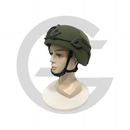 Capacete de aramida balística/UHMWPE militar tático à prova de balas combate primário para exército/capacete de aplicação da lei