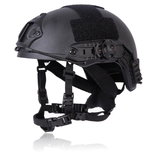 Capacete de aramida balística/UHMWPE militar tático à prova de balas combate primário para exército/capacete de aplicação da lei