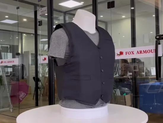 Vestuário resistente à prova de facada para serviço de guarda de segurança Colete macio para autodefesa